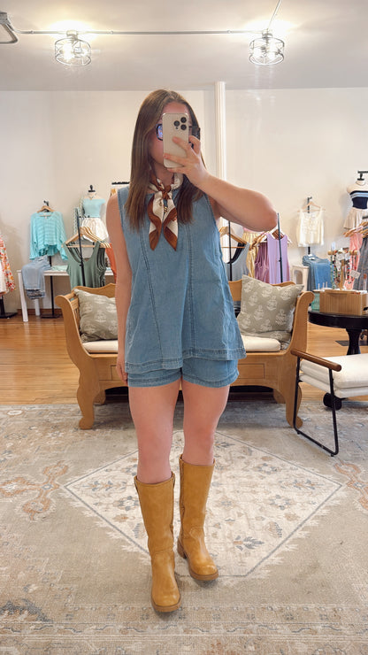 Lala Denim Set