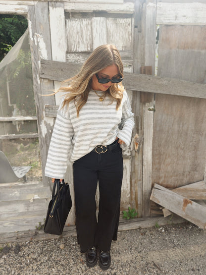 Silver Lining Sweater - Light Blue