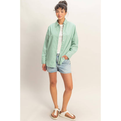 Breezy Babe Button Up