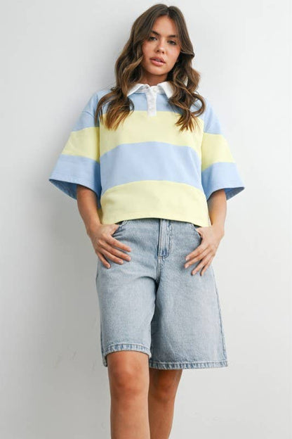 Striped Polo Shirt