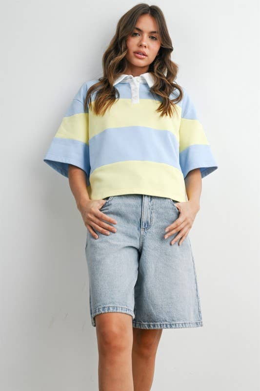 Striped Polo Shirt