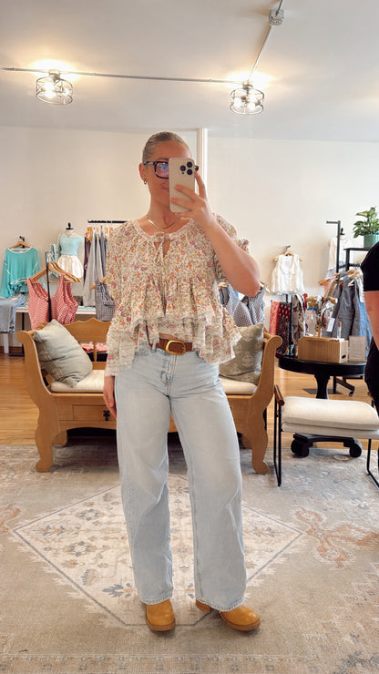 Blush Garden Top