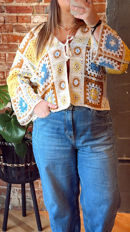 Granny Crochet Cardigan