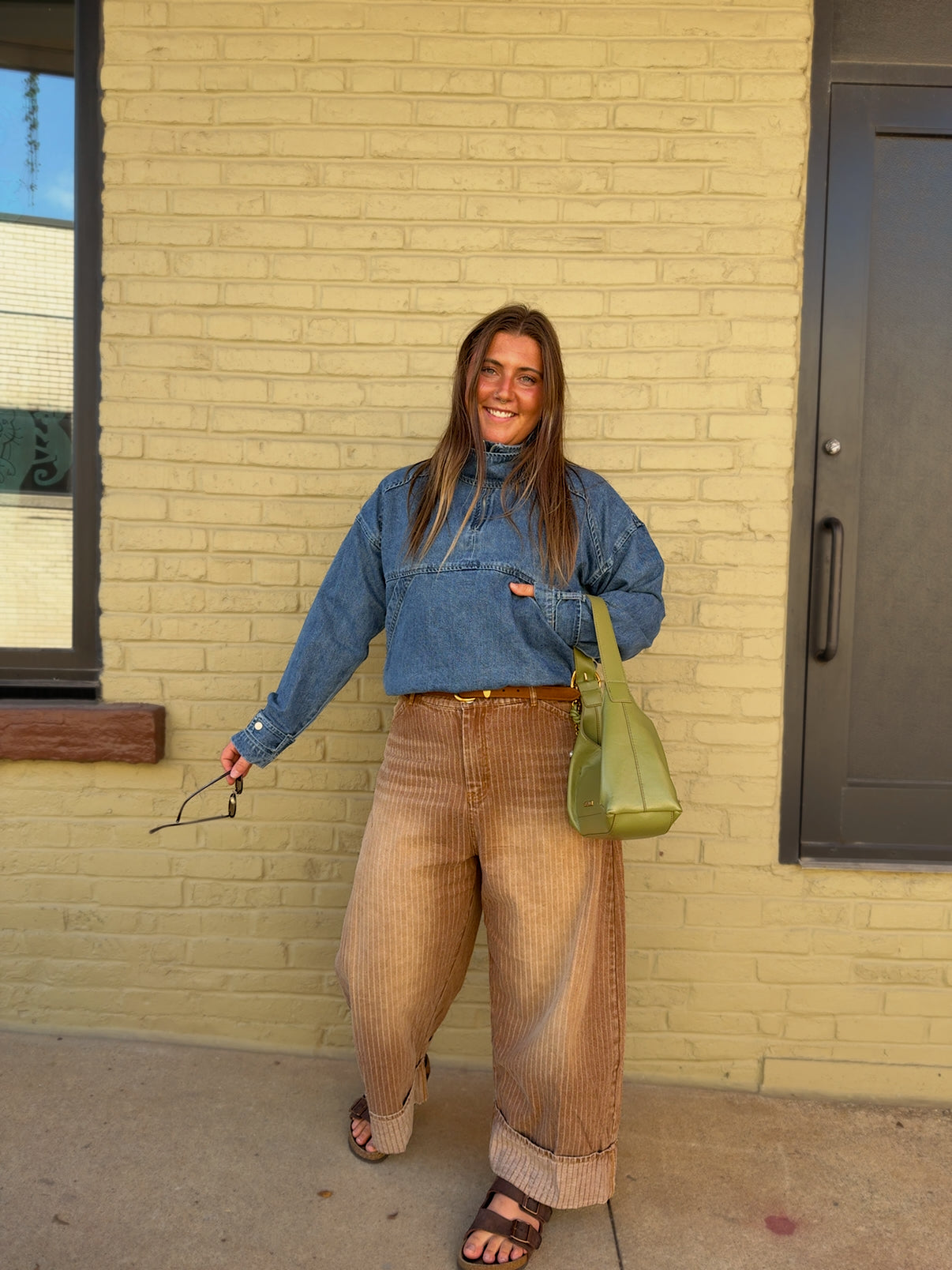 Fall Staple Denim 1/4 Zip