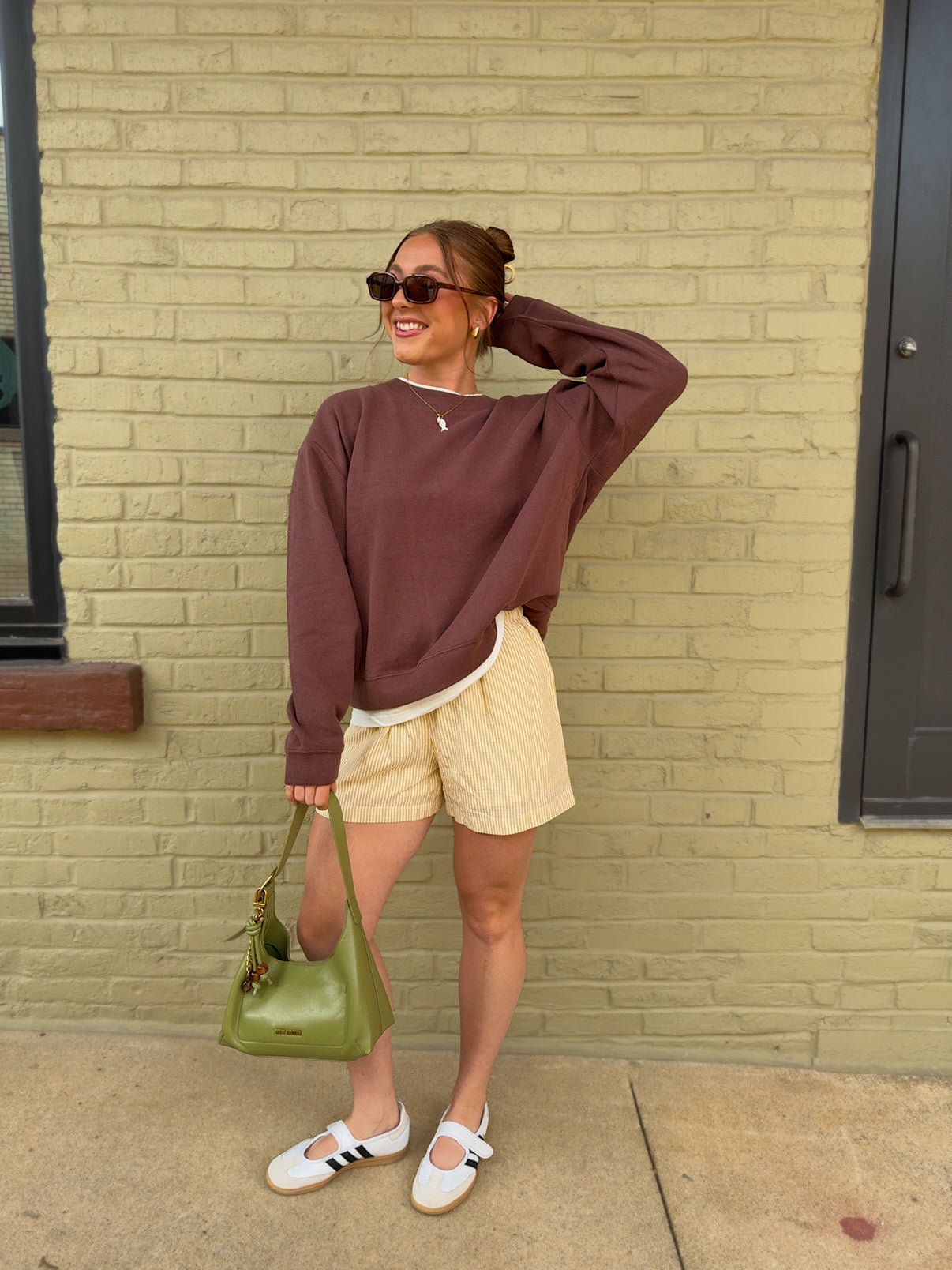 Everyday Layer Crew - Brown