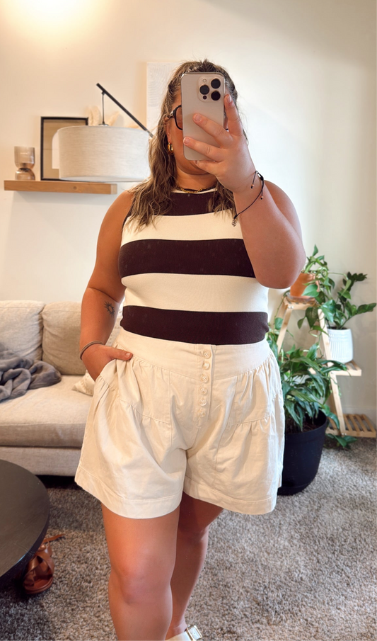 Cream & Cocoa Bodysuit