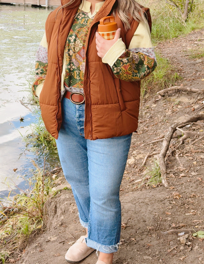 Cabin Quilt Pullover