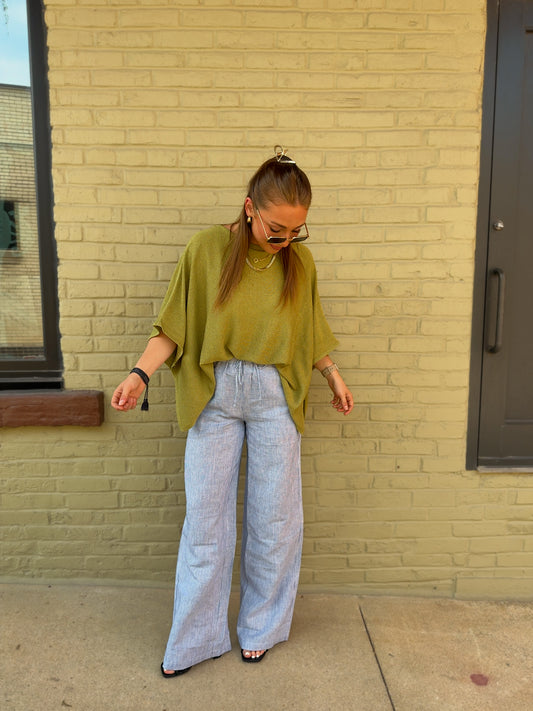 Late Summer Linen Pants