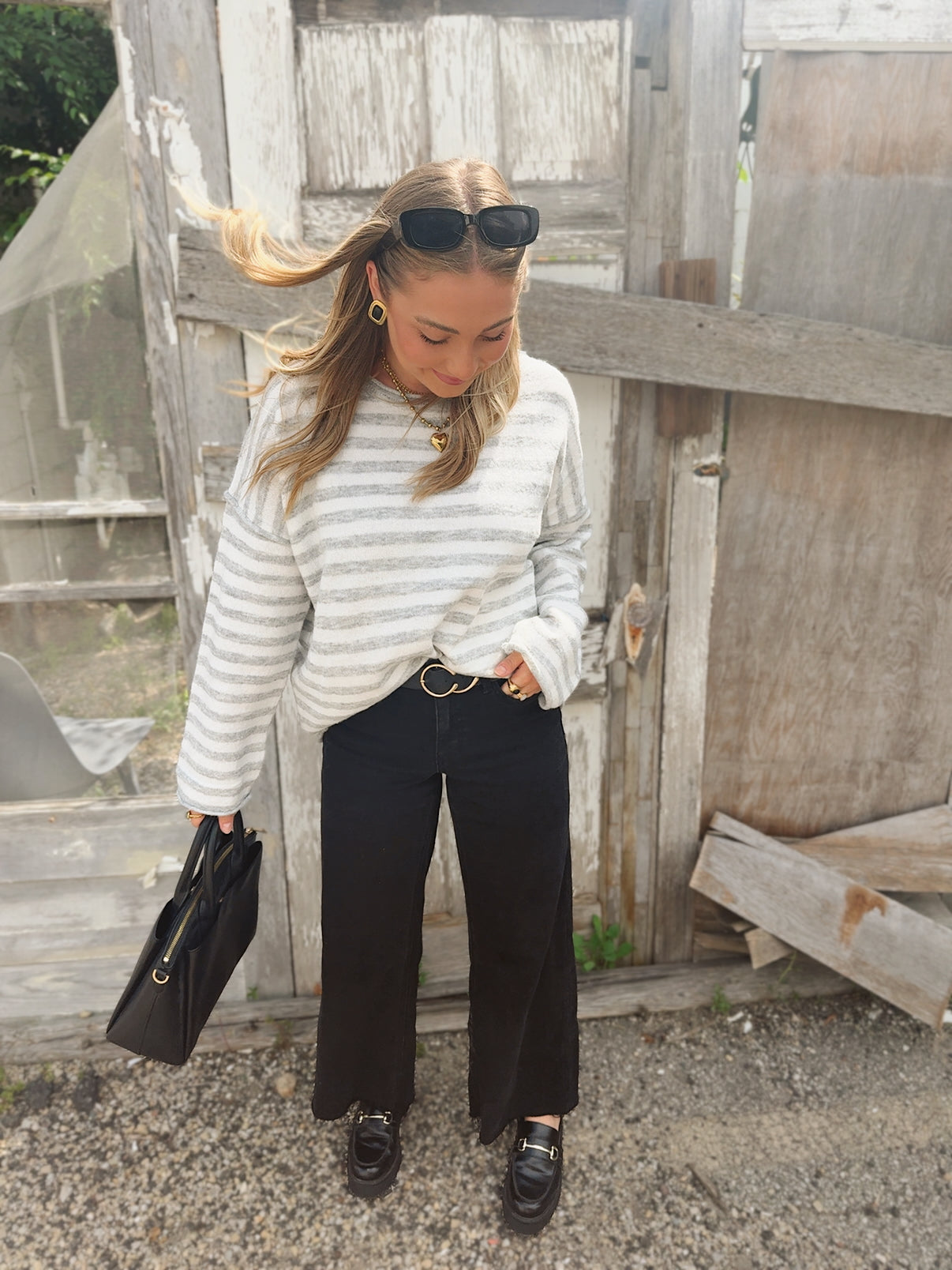 Silver Lining Sweater - Light Blue