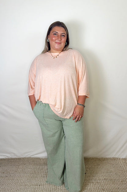 Arlo Wide Leg Pants- Plus