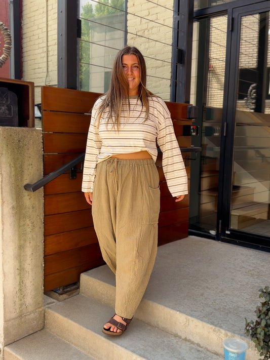 Cider Stripe Top