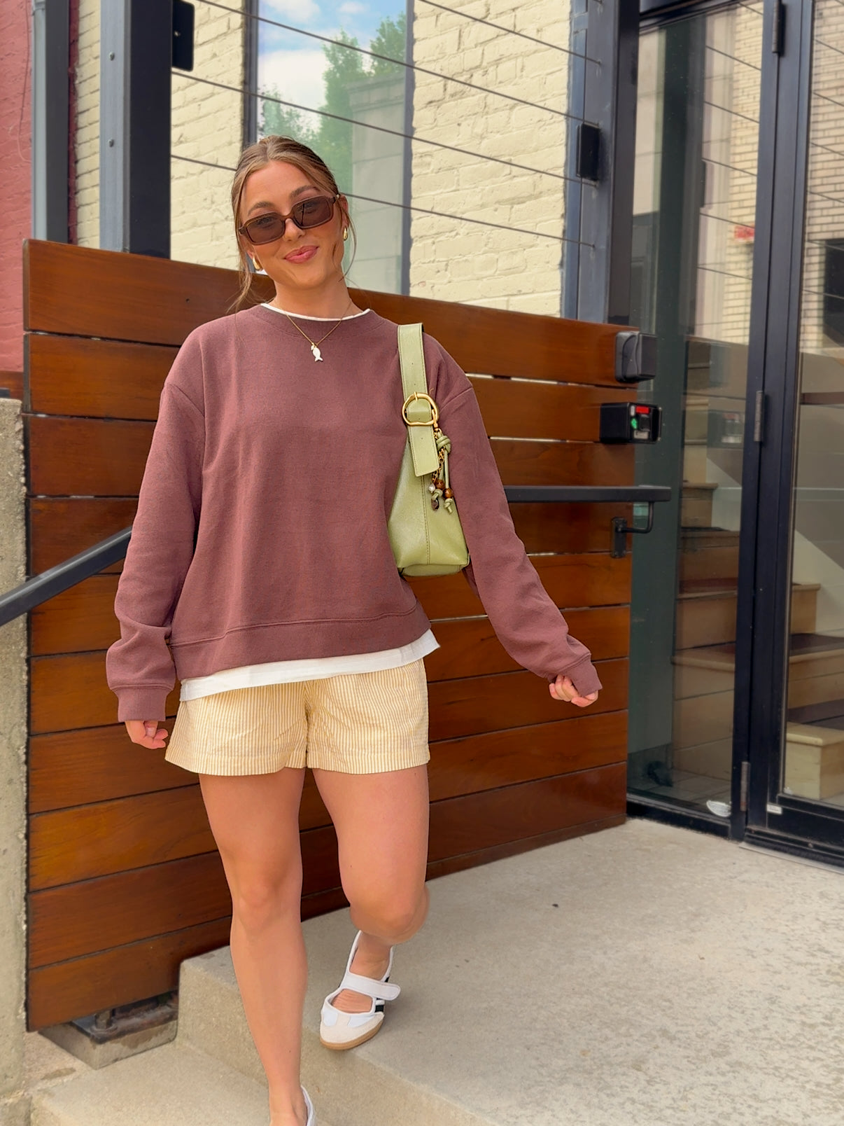 Casual Striped Shorts