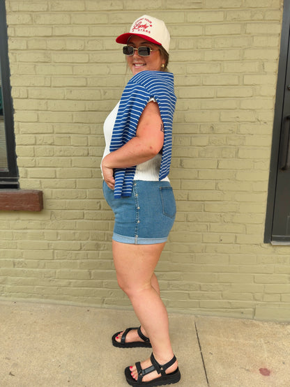 Star Studded Shorts