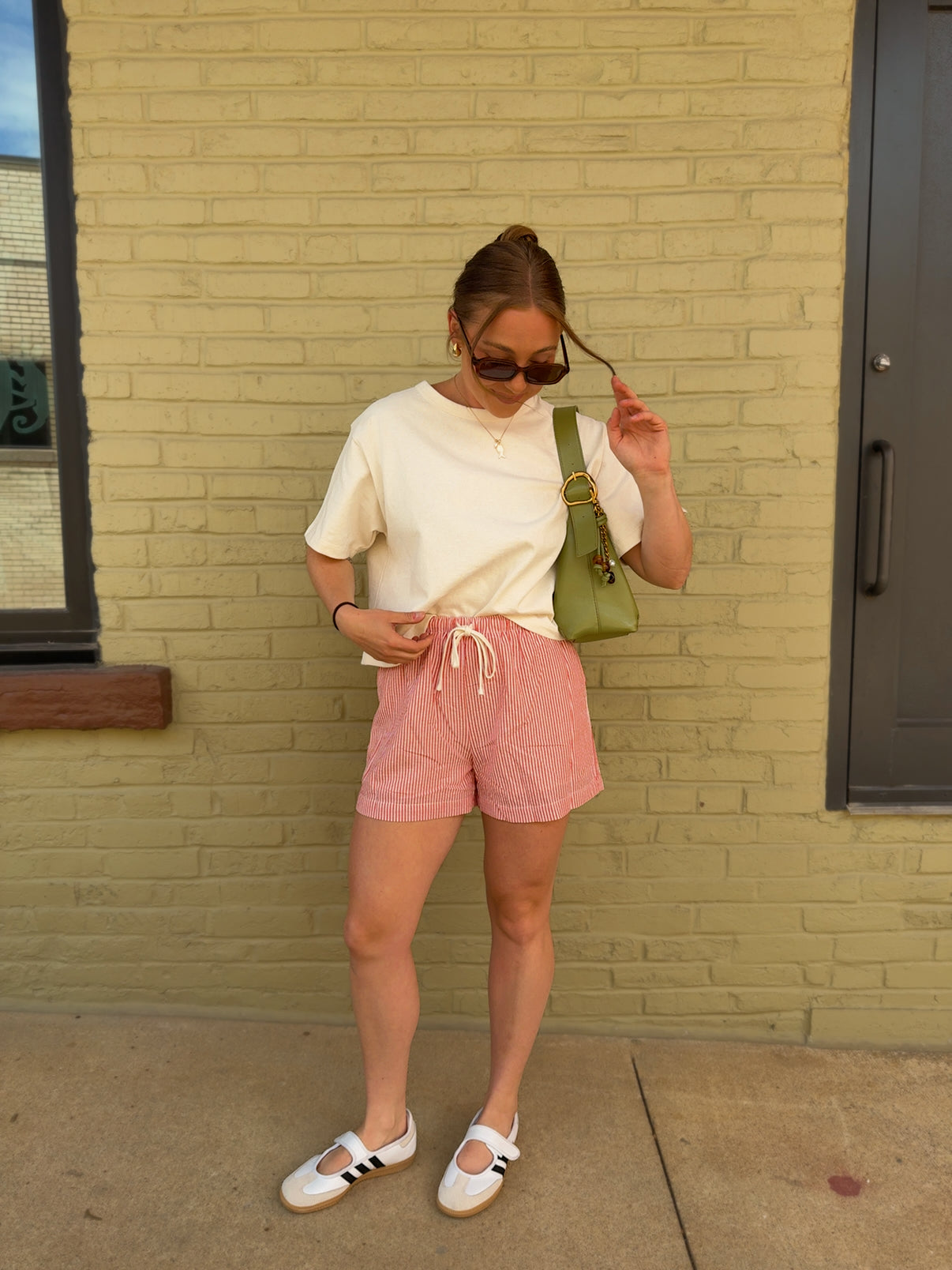 Casual Striped Shorts