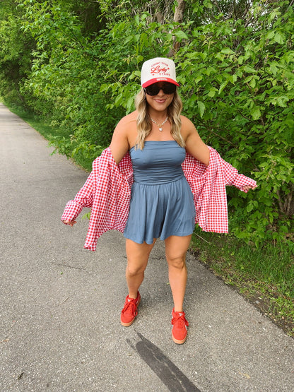 Sunny Days Romper 2.0 - Navy