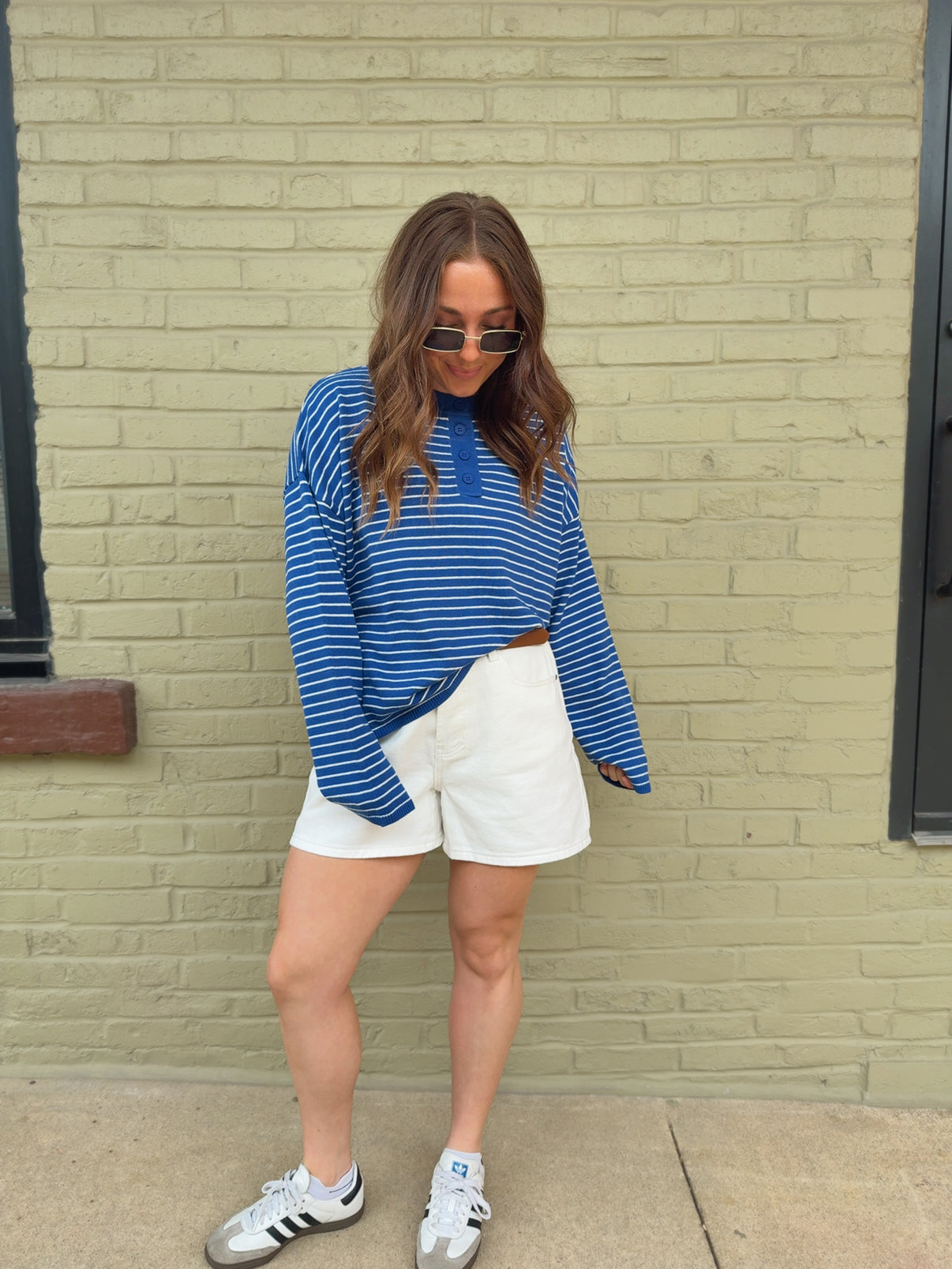 Porch Swing Stripe Top