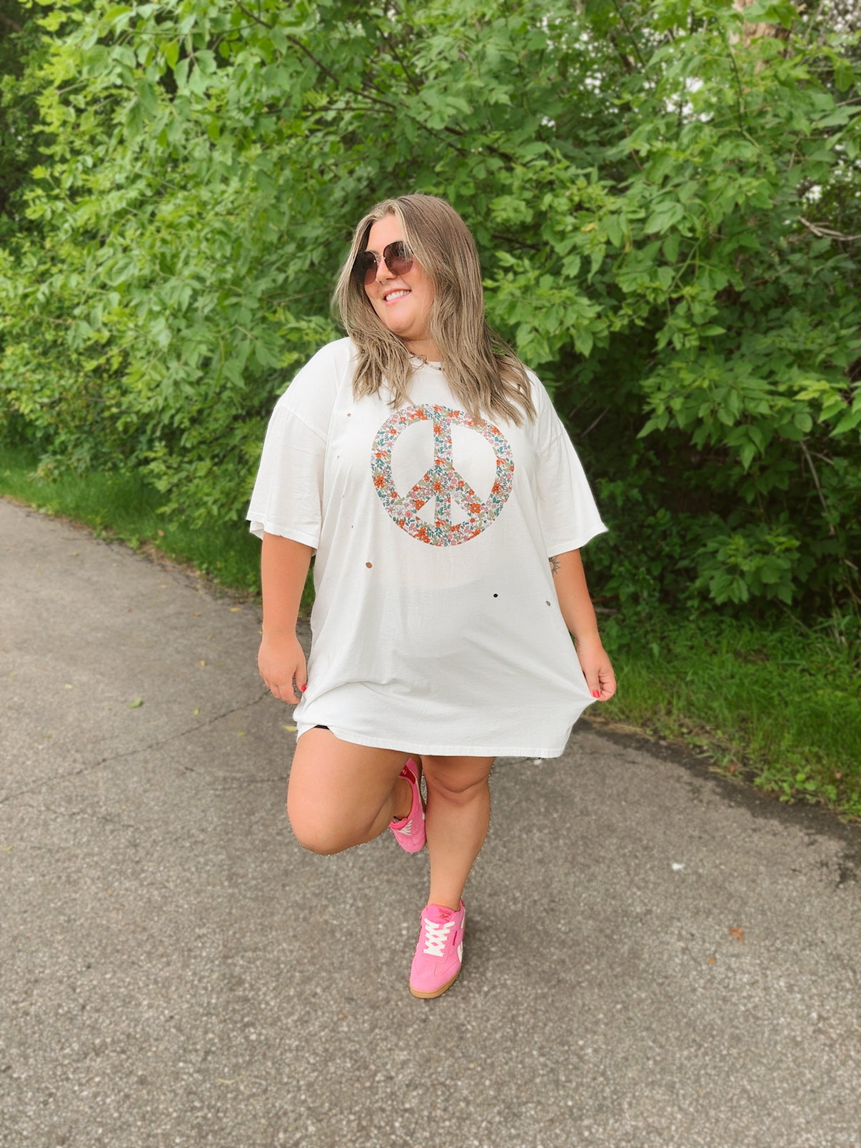 Wanderer's Peace Tee White