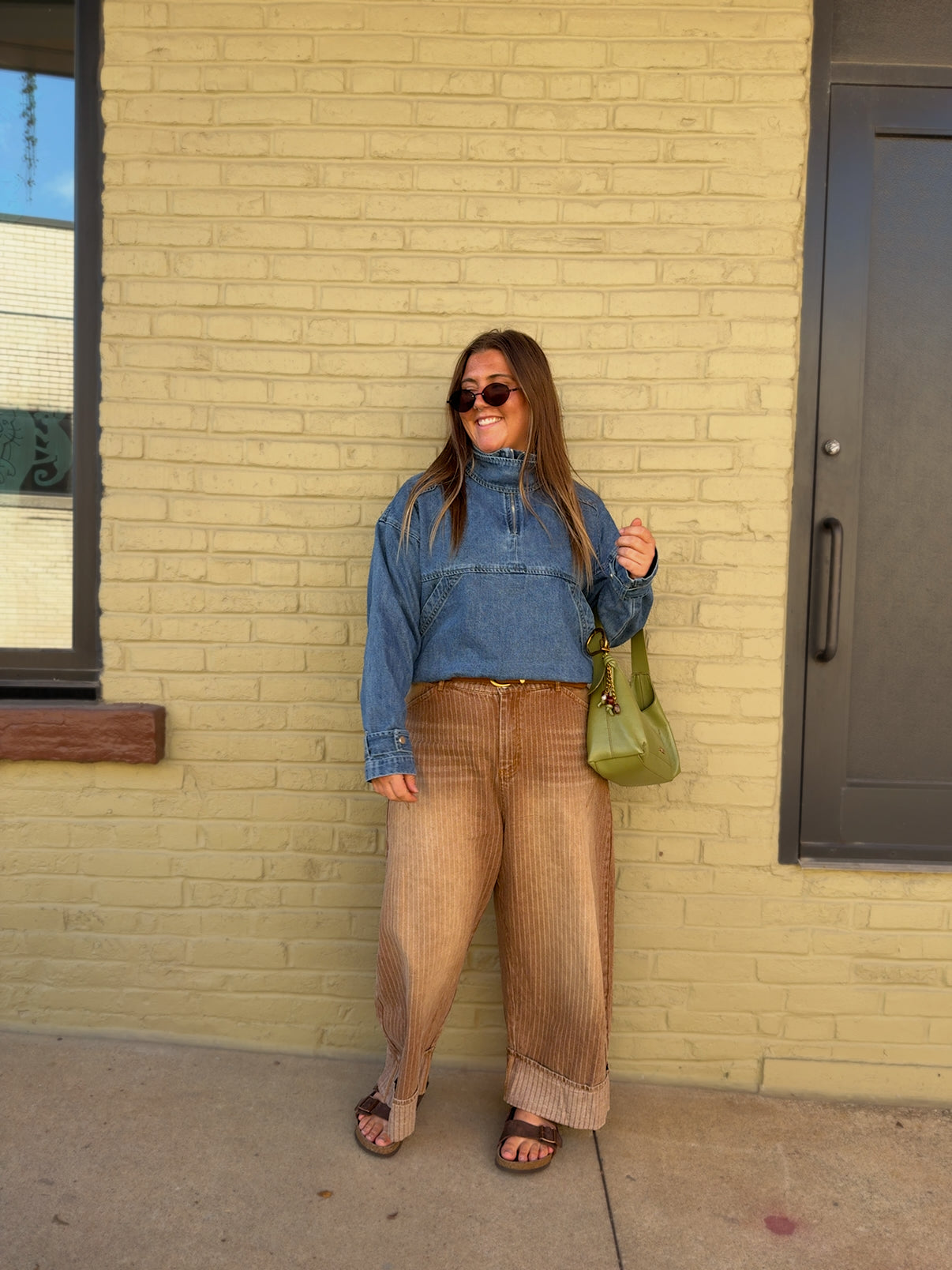 Fall Staple Denim 1/4 Zip