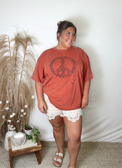 Wanderer's Peace Tee Brick