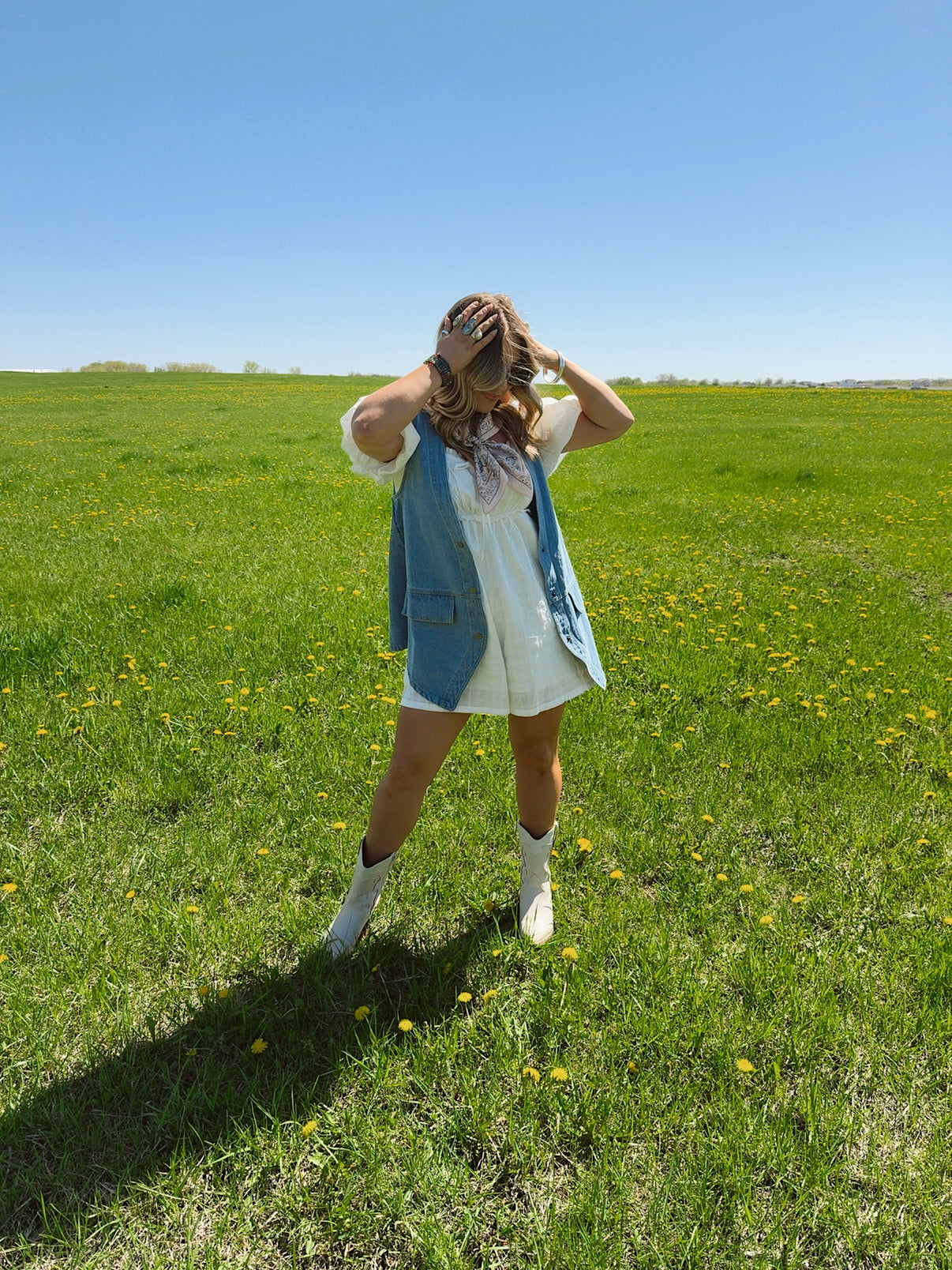 Prairie Blues Vest SLIGHTLY IMPERFECT