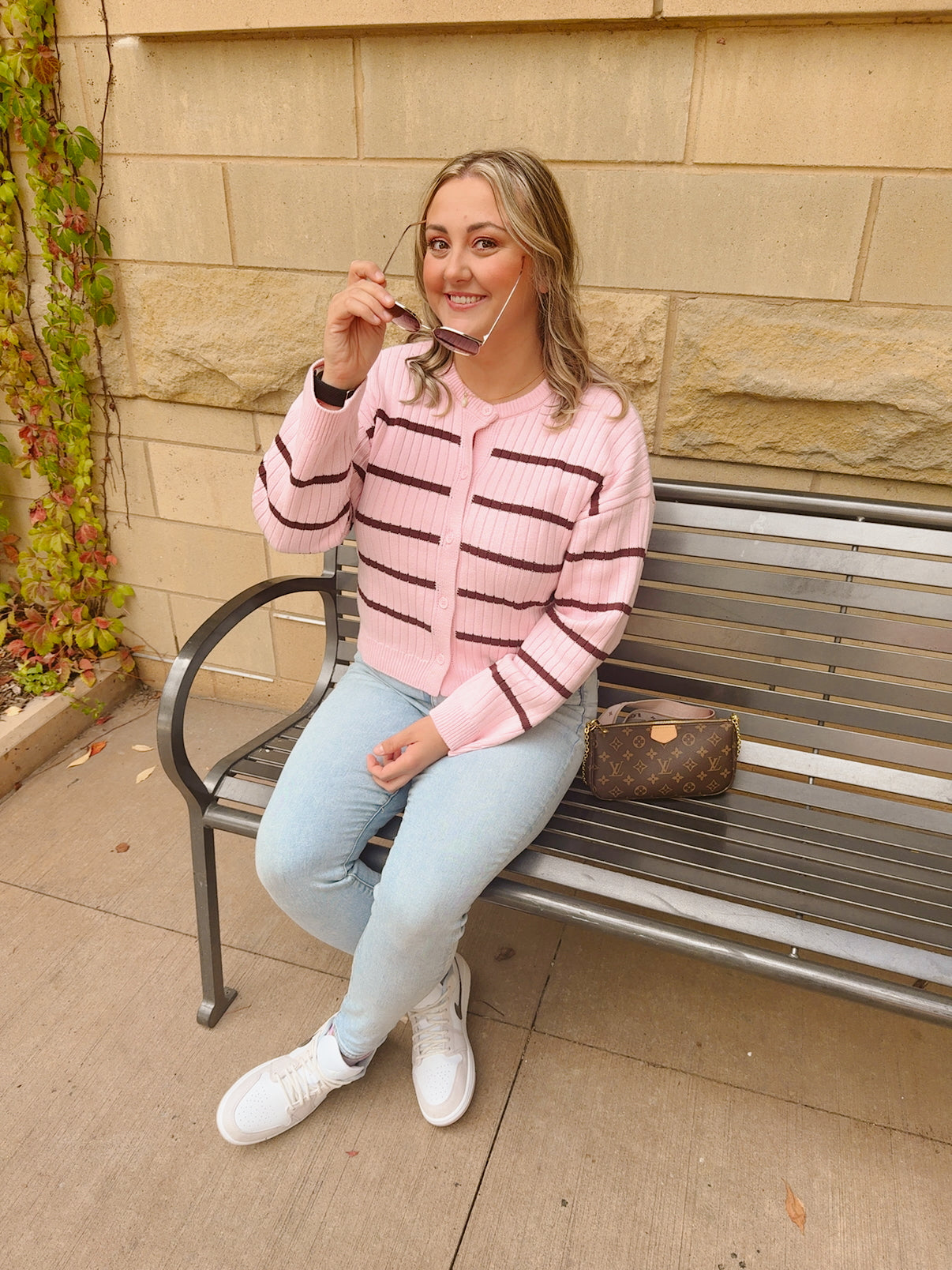 Rosé Saturday Cardigan