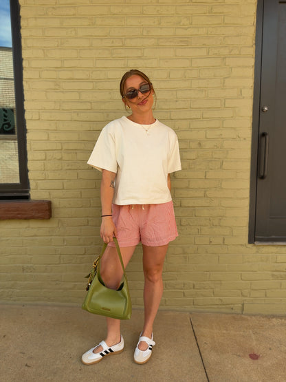 Casual Striped Shorts
