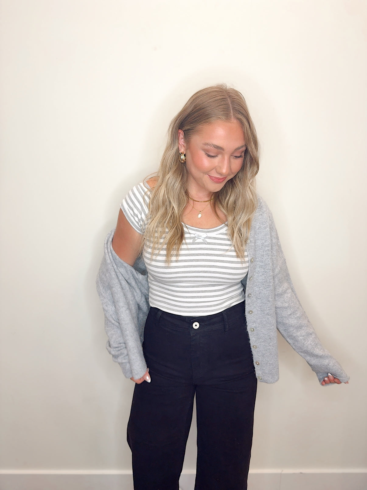 Sugar Stripe Baby Tee