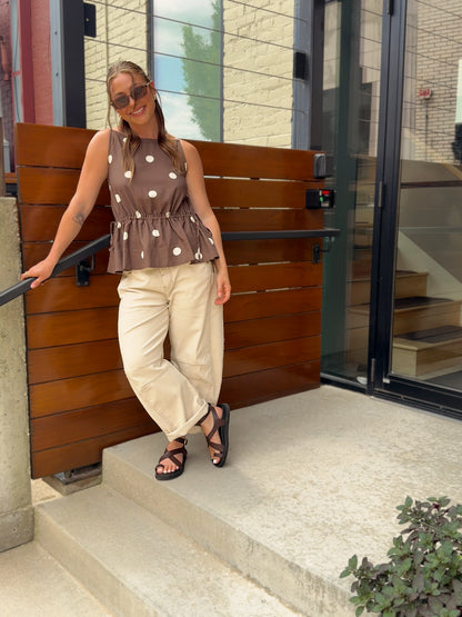 The Sandstone Barrel Pants