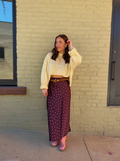 Honey Harvest Sweater