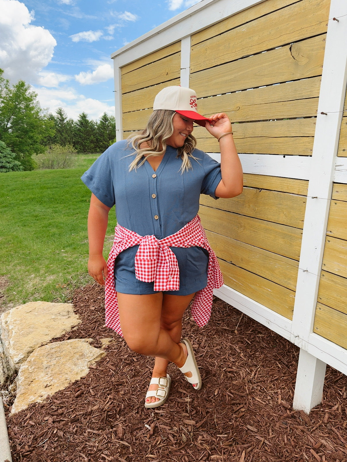 Backyard Babe Romper