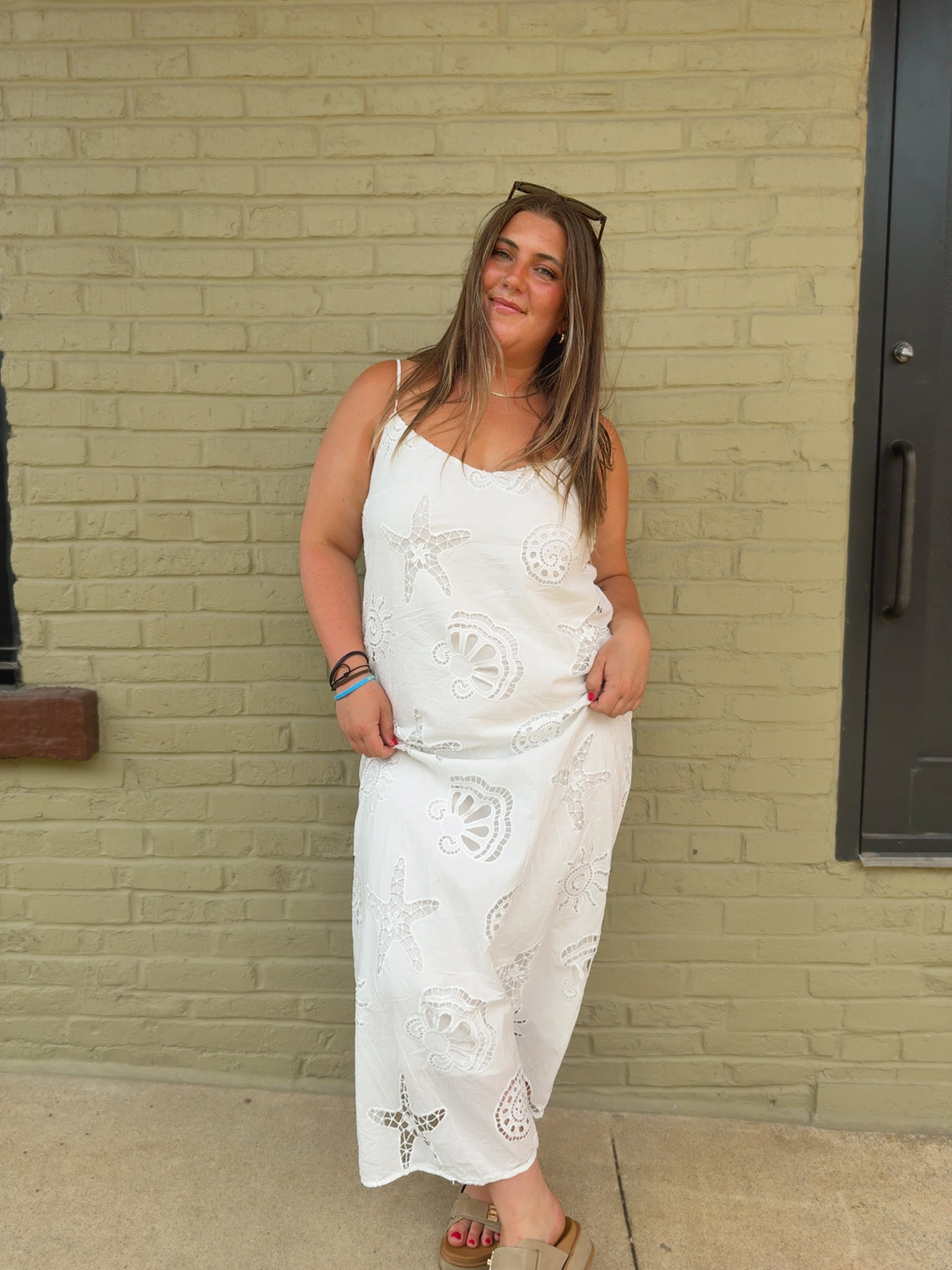 Seashell Soirée Maxi Dress