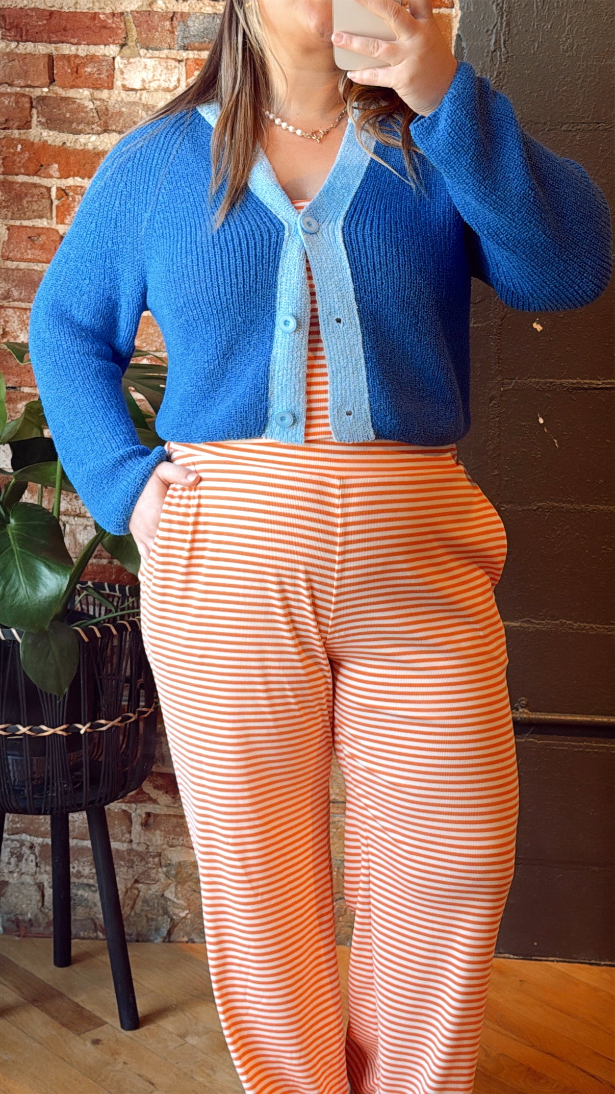 The Cozy Contrast Cardigan