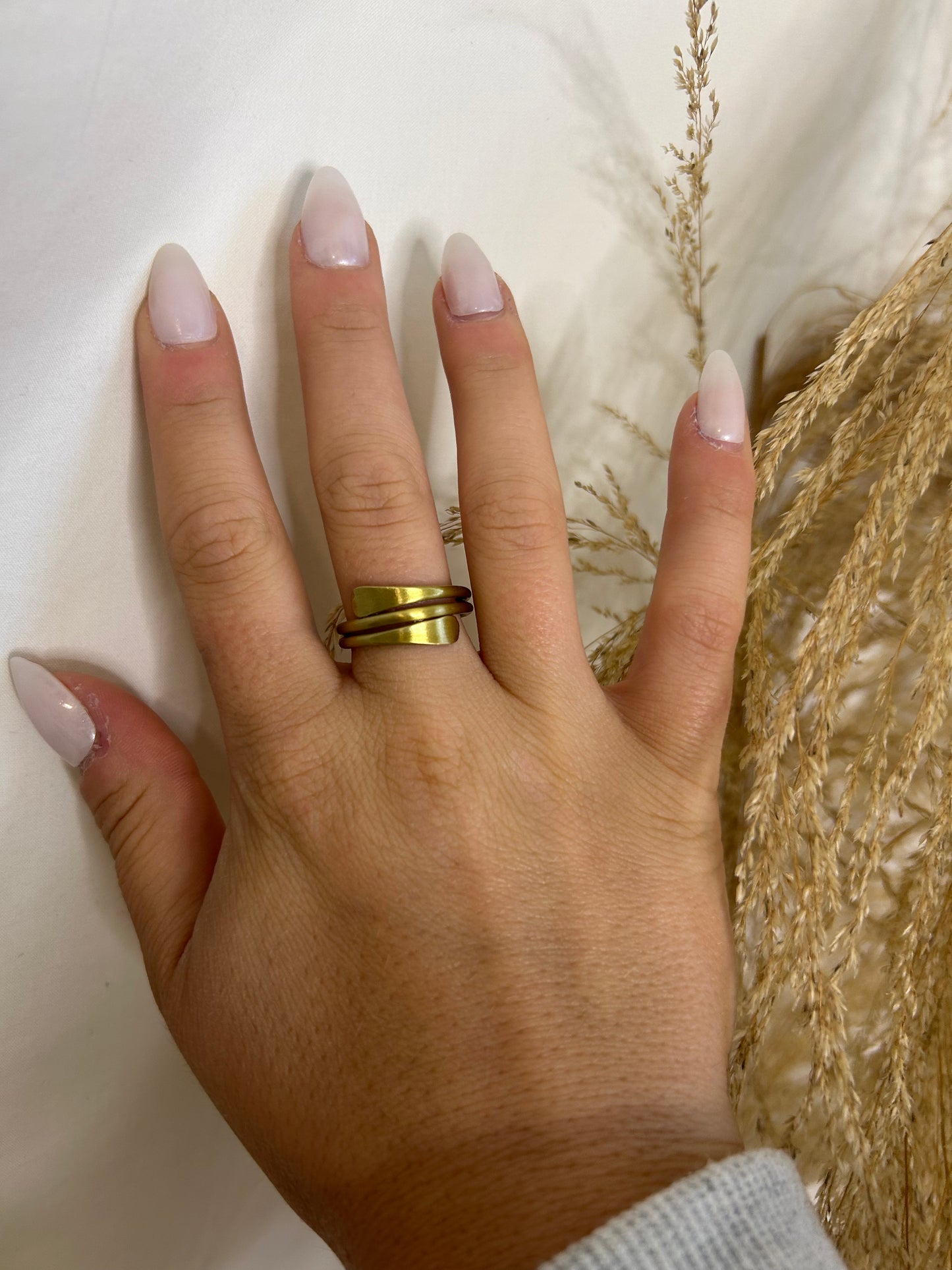 Coiled Wrap Ring - Gold