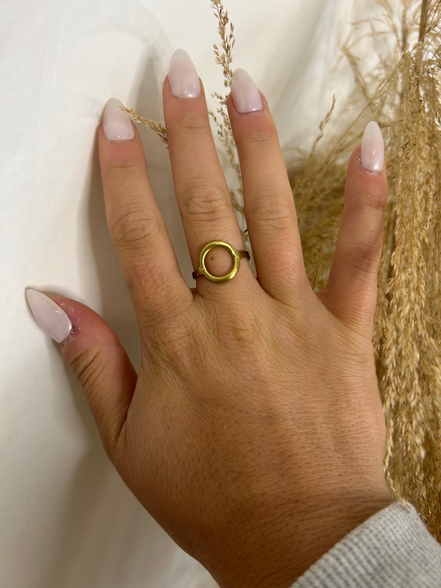 Petite Circle Ring - Gold