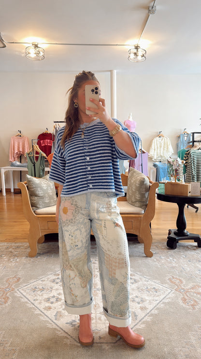 Heirloom Garden Denim Pants