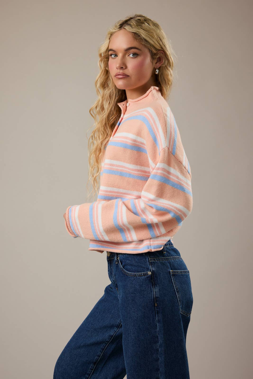 Sunset Stripe Cardigan