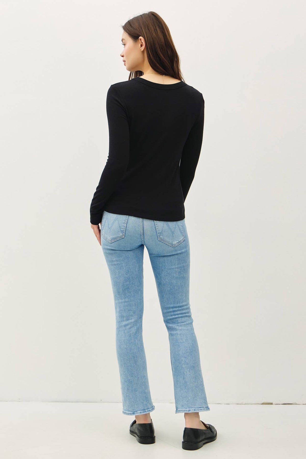 Round Neck Basic Long Sleeve