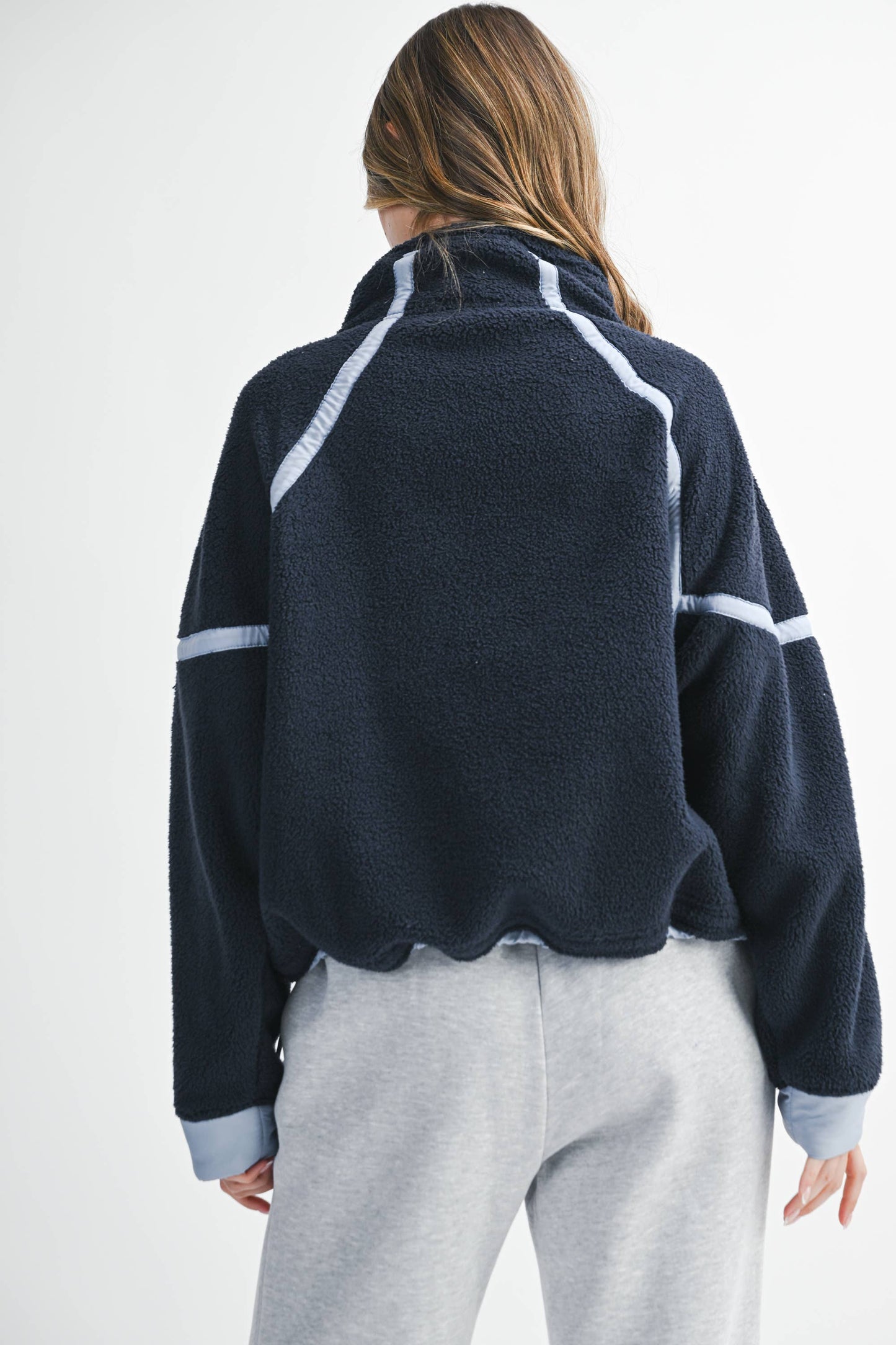 Midnight Sherpa 1/4 Zip