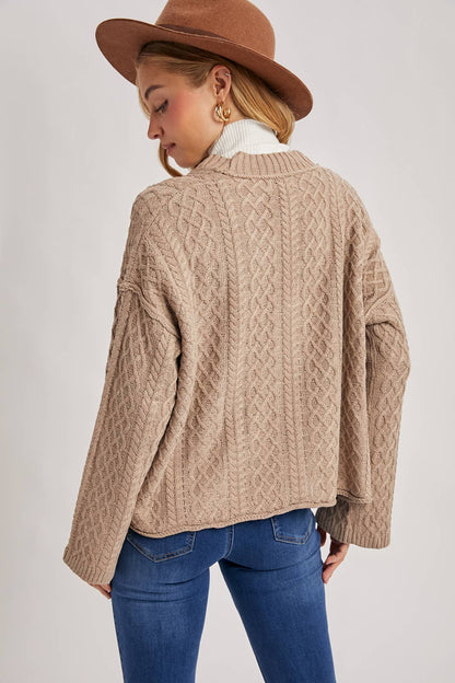 Graham Cracker Cardigan