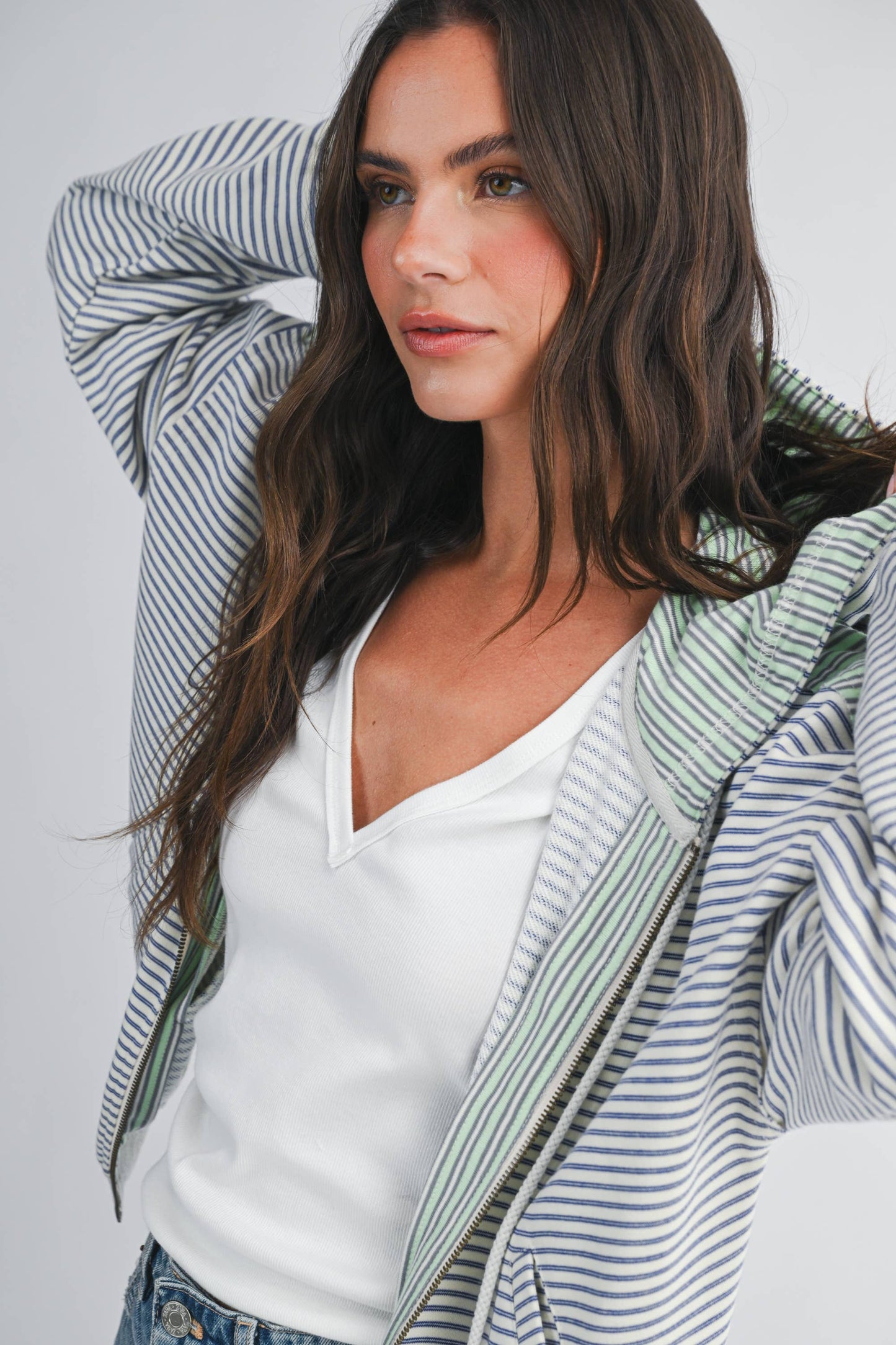 Mint Sky Hoodie