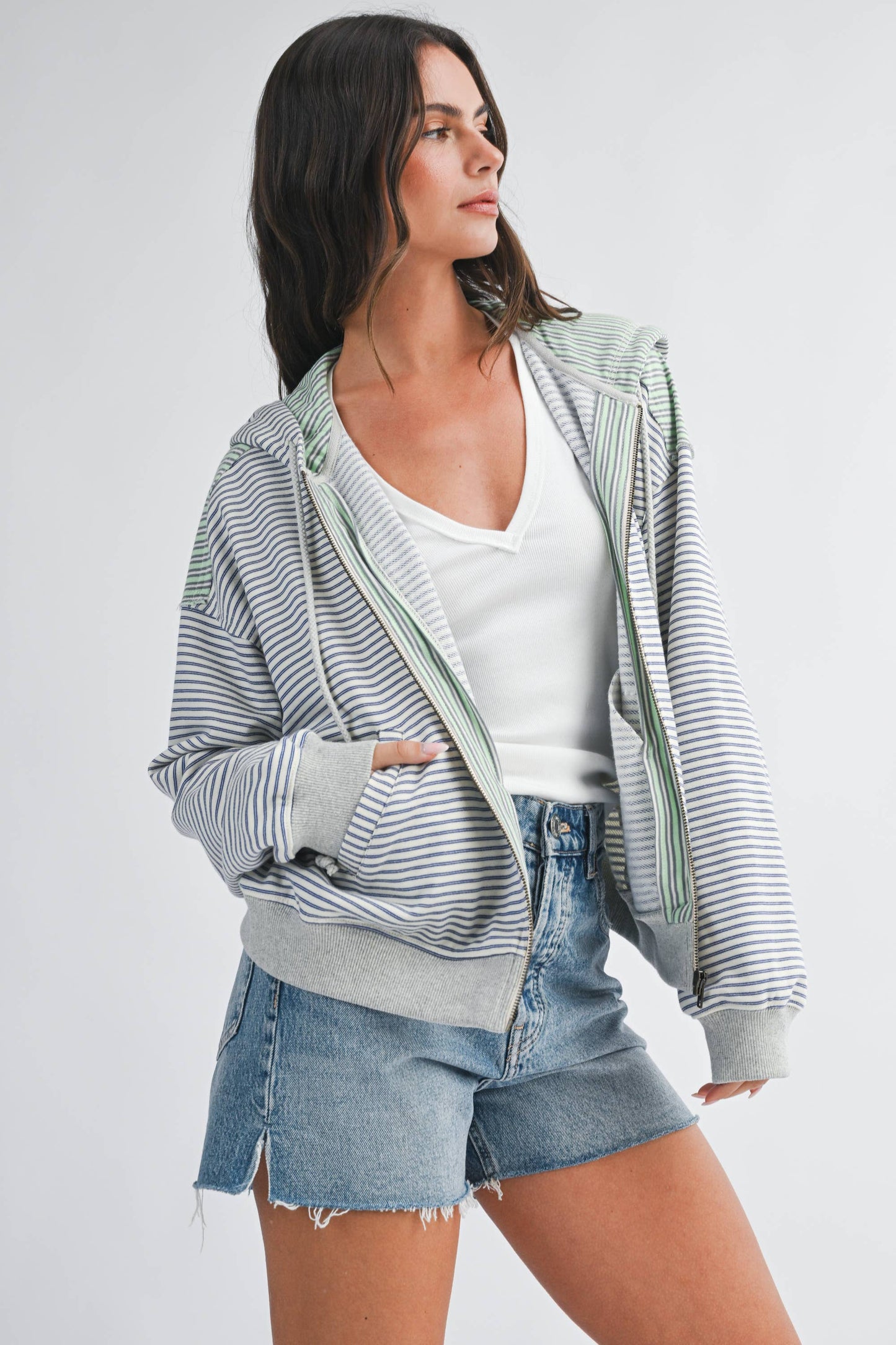 Mint Sky Hoodie
