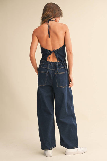 The Westlyn Halter Jumpsuit