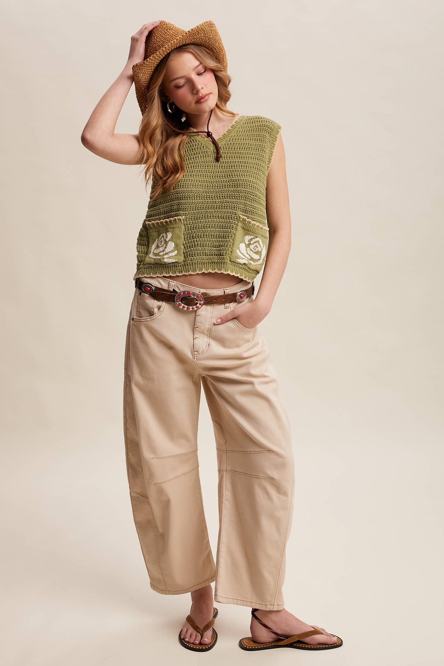 The Sandstone Barrel Pants
