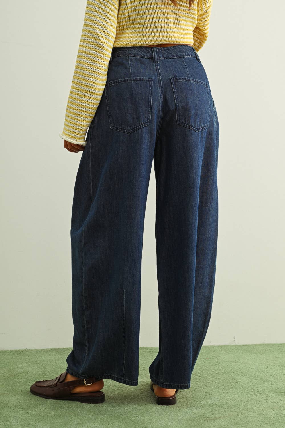 Slouchy Denim Trousers