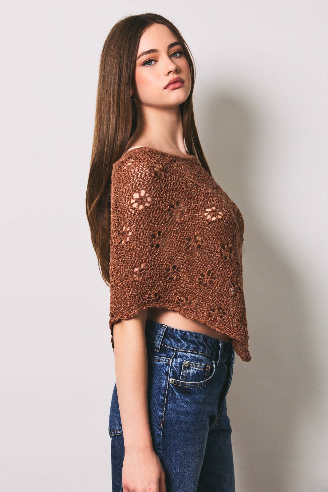 Wildflower Weave Poncho