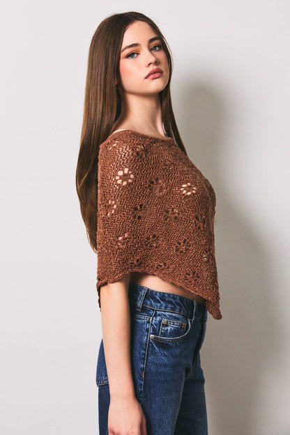 Wildflower Weave Poncho
