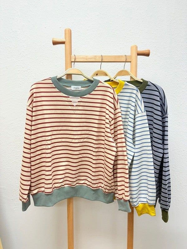 Cranberry and Sage Pullover