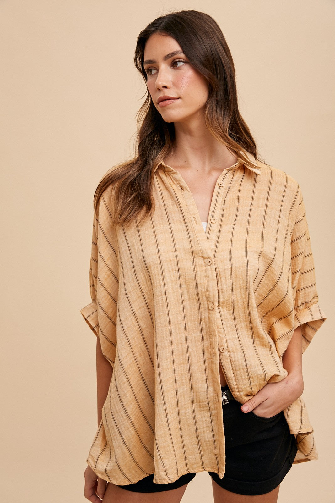 Melon Oversized Top