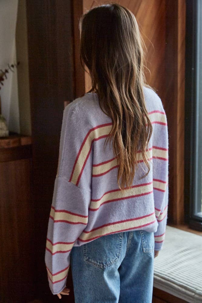 Knit Sweater Striped