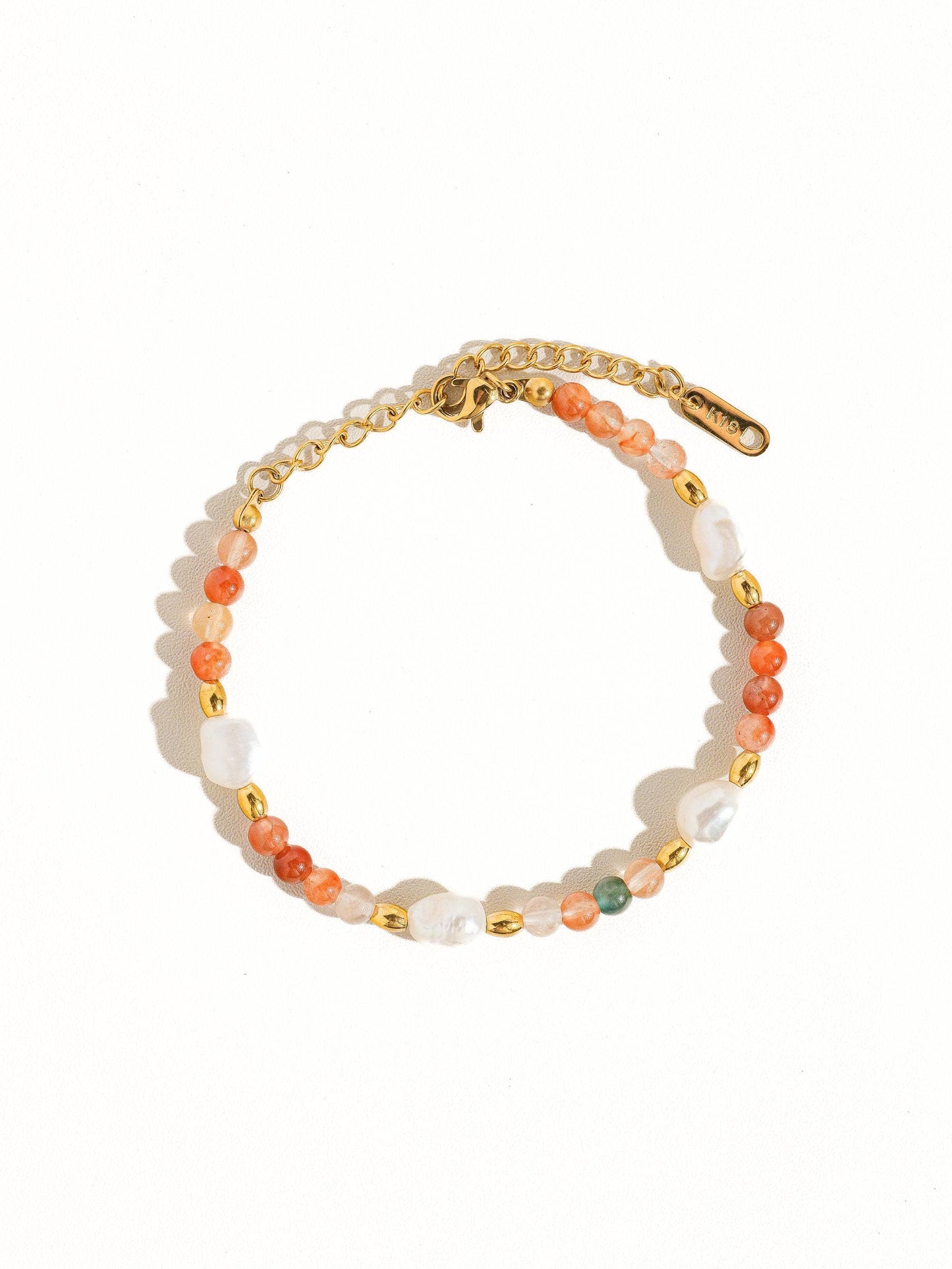 Boho Stone & Bead Bracelet